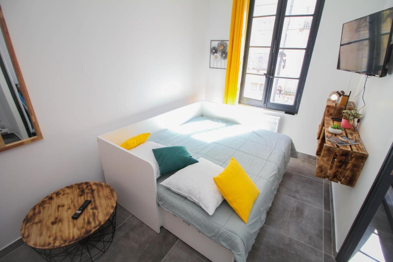 Charmant T2 En Coeur De Ville - 2 Lits + Lit Bebe - Wifi - Imprimante Carcassonne Exteriér fotografie